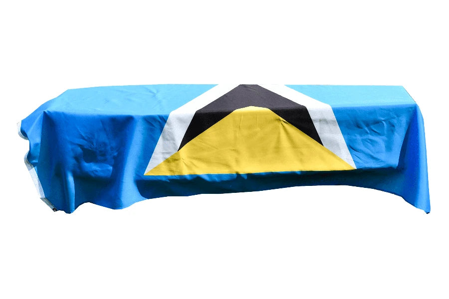 St Lucia Coffin Drape image 1
