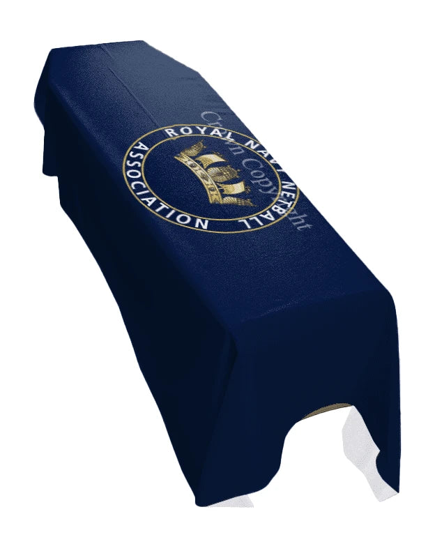 Royal Navy Netball Association Premium Coffin Drape image 0