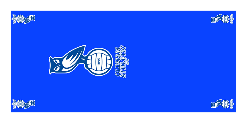 Oldham Athletic Football Premium Coffin Drape image 1