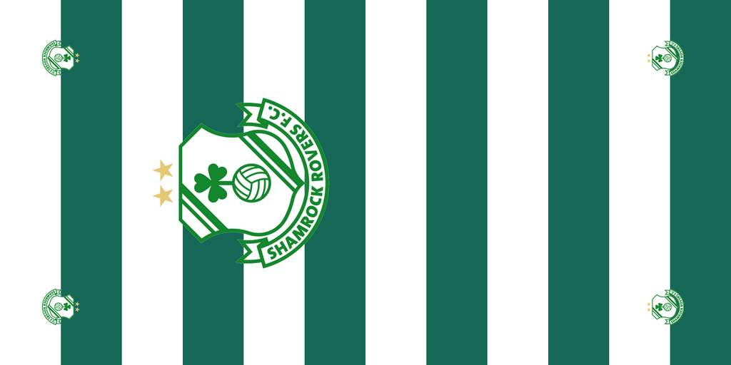 Shamrock Rovers Football Premium Coffin Drape image 1