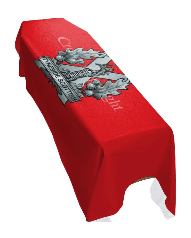 Tyneside Scottish Premium Coffin Drape image 0