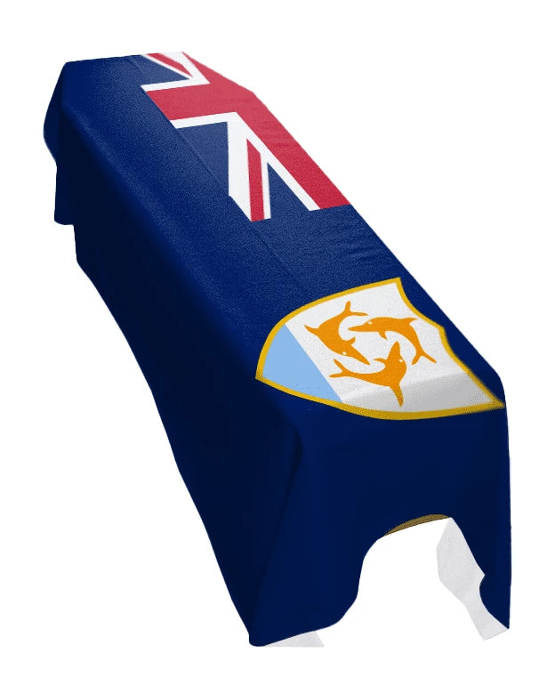 Anguilla Premium Coffin Drape image 0