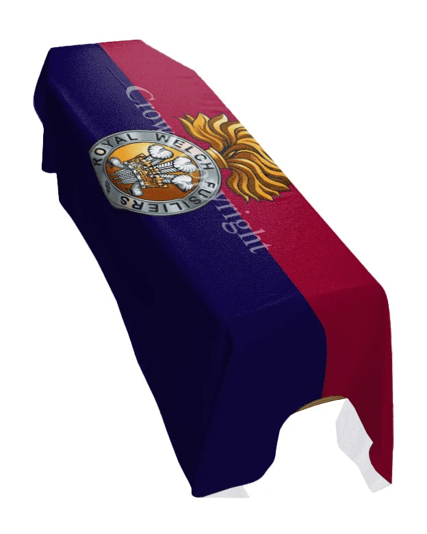 The Royal Welch Fusiliers Premium Coffin Drape image 0