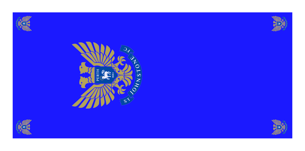 St Johnstone Football Premium Coffin Drape image 1