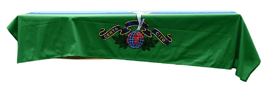 Royal Signals British Army Flag Premium Coffin Drape - Available Now for Dispatch image 1