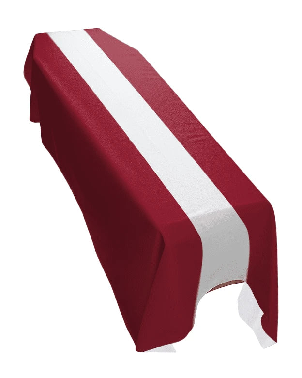 Latvia Premium Coffin Drape image 0