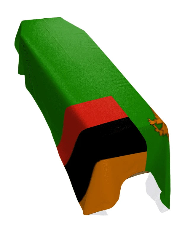 Zambia Premium Coffin Drape image 0