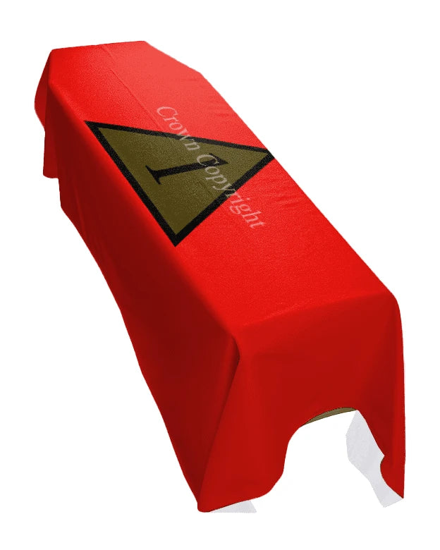 1st Army Infantry Brigade Subdued Premium Coffin Drape image 0