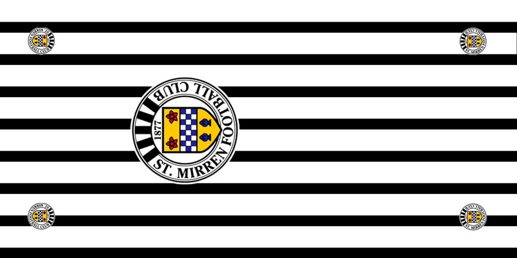 St Mirren Football Premium Coffin Drape image 1