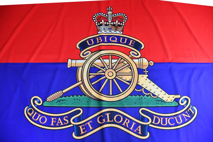 Royal Artillery British Army Flag Premium Coffin Drape - Available Now for Dispatch image 2