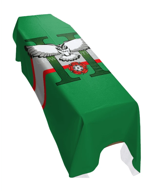2 Military Intelligence (Portrait) Premium Coffin Drape image 0