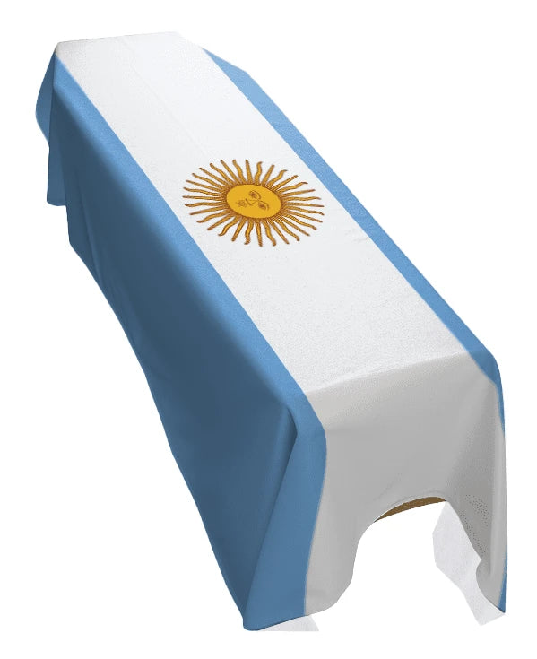Argentina Premium Coffin Drape image 0