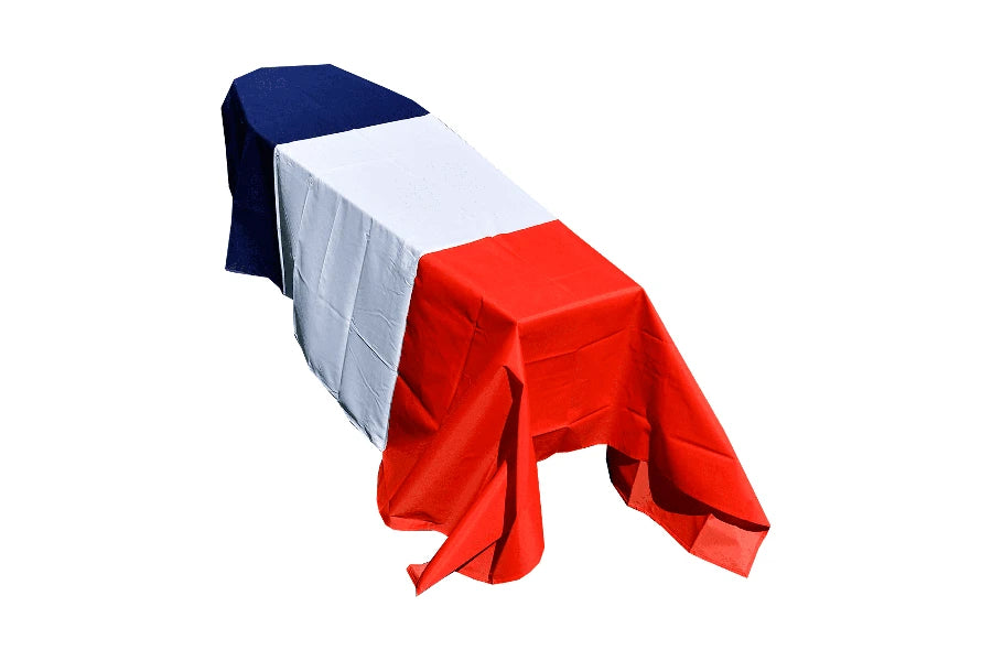 France Coffin Drape image 0
