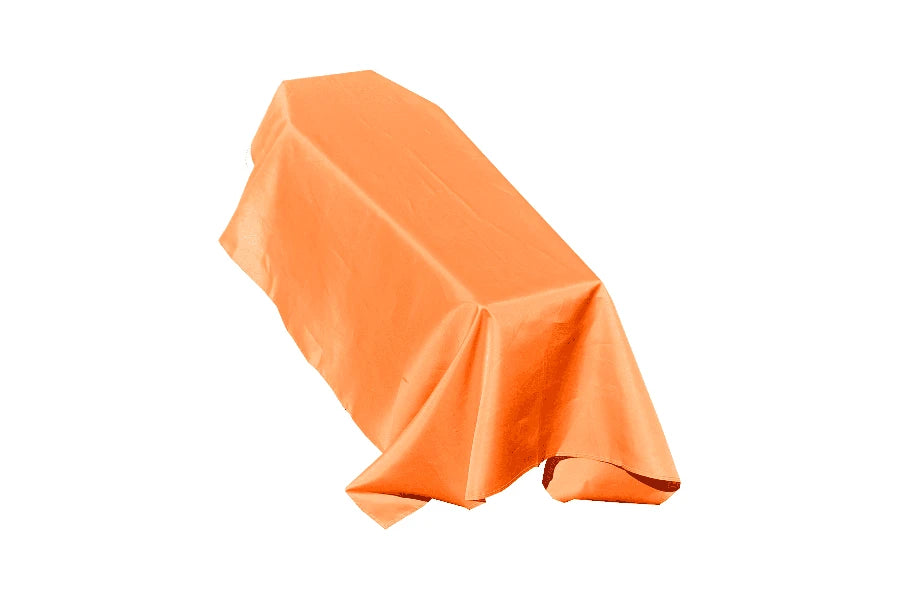 Plain Orange Coffin Drape image 0
