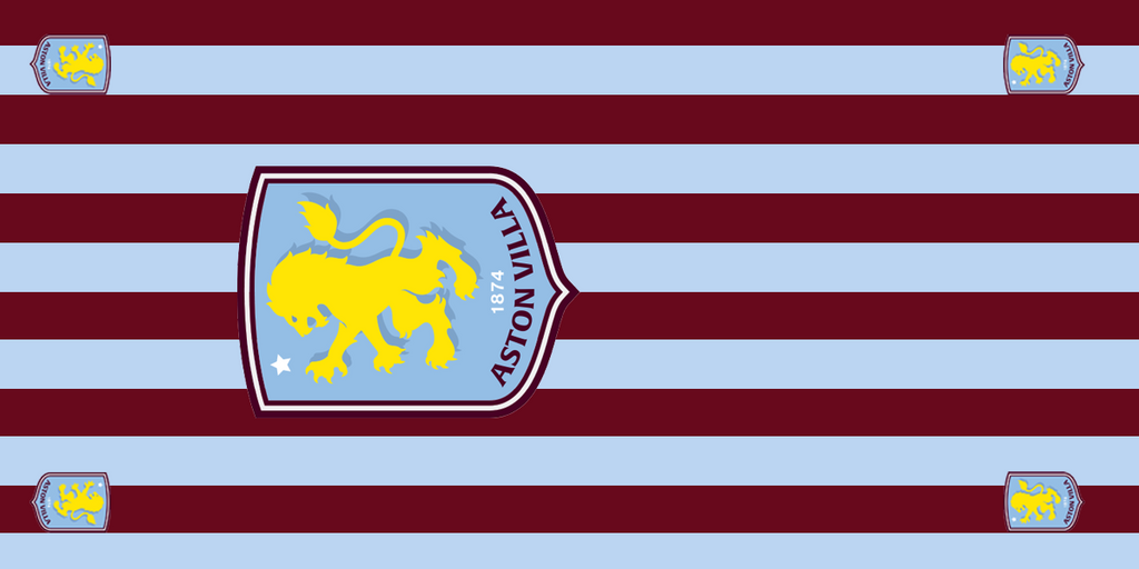 Aston Villa Football Premium Coffin Drape image 1