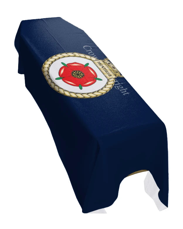 HMS Montrose Premium Coffin Drape image 0