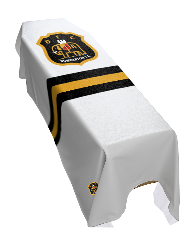 Dumbarton Football Premium Coffin Drape image 0