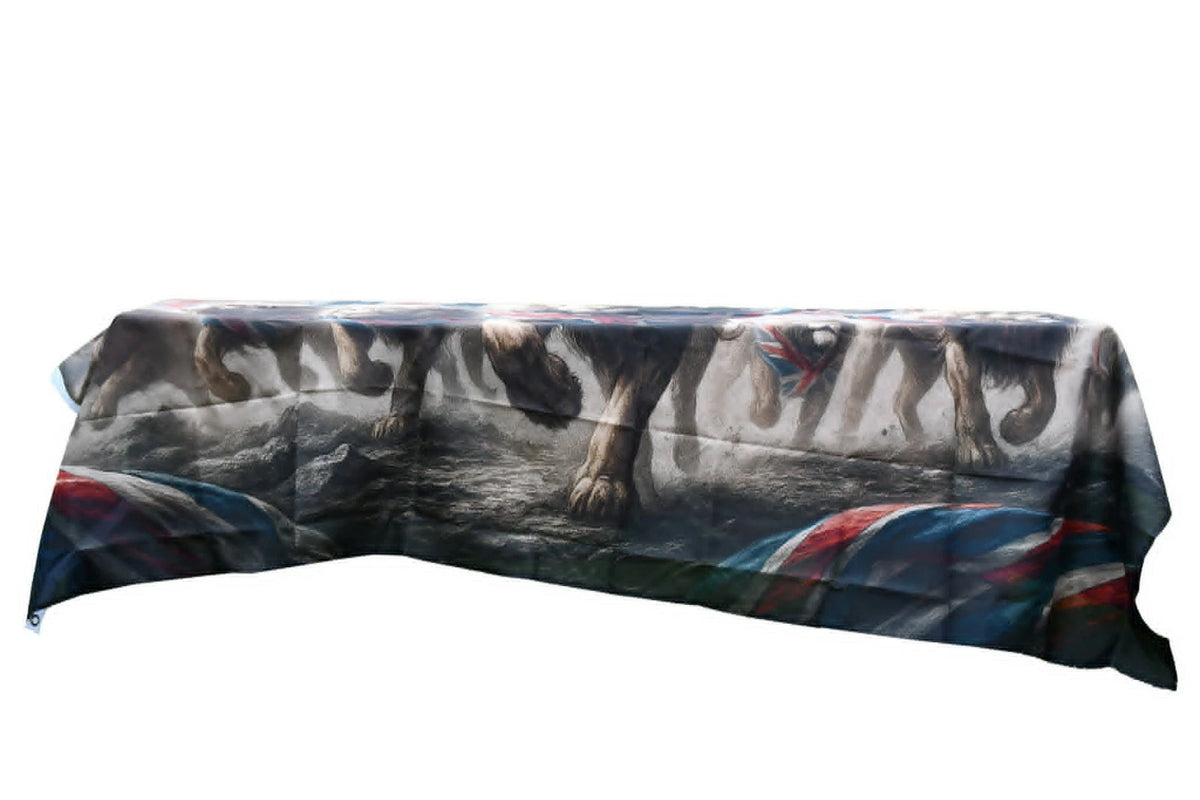 England Lion Pack Coffin Drape image 2