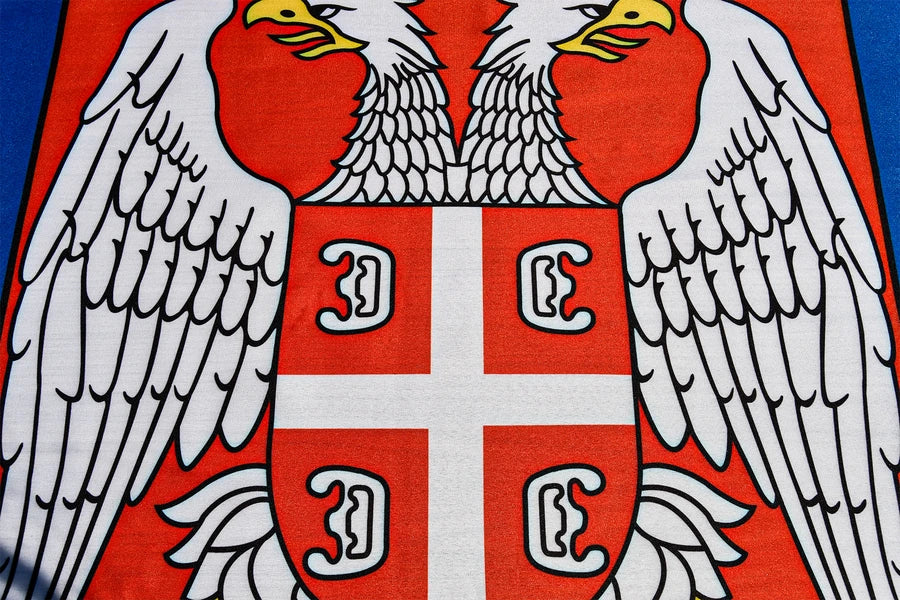 Serbia Coffin Drape image 3
