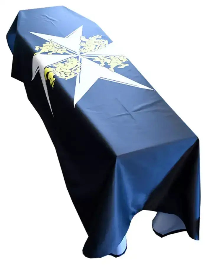 St John Ambulance Premium Coffin Drape - Available Now for Dispatch image 0