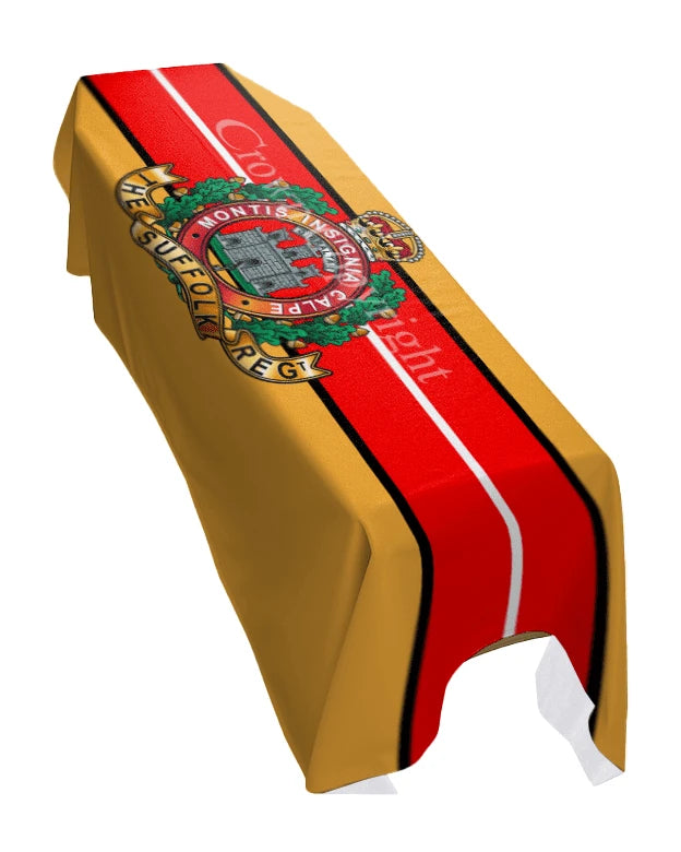 The Suffolk Regiment Premium Coffin Drape image 0