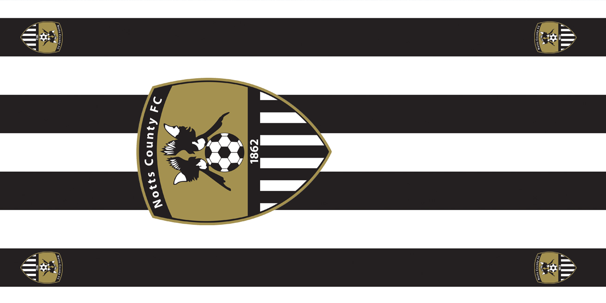 Notts County Football Premium Coffin Drape image 2