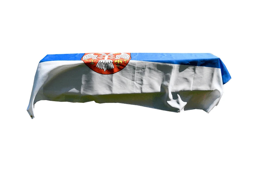Serbia Coffin Drape image 1