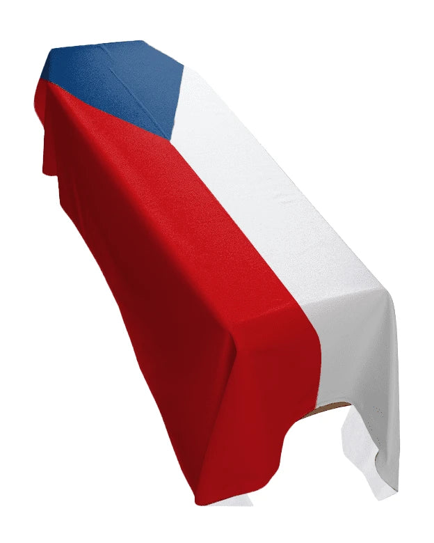 Czechia Premium Coffin Drape image 0