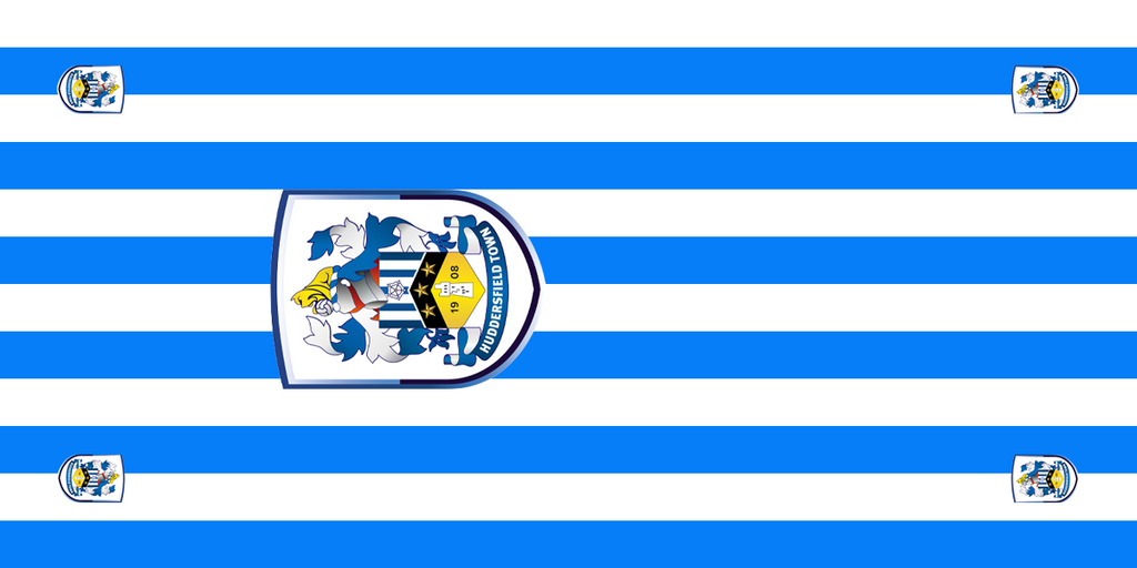 Huddersfield Town Football Premium Coffin Drape image 1