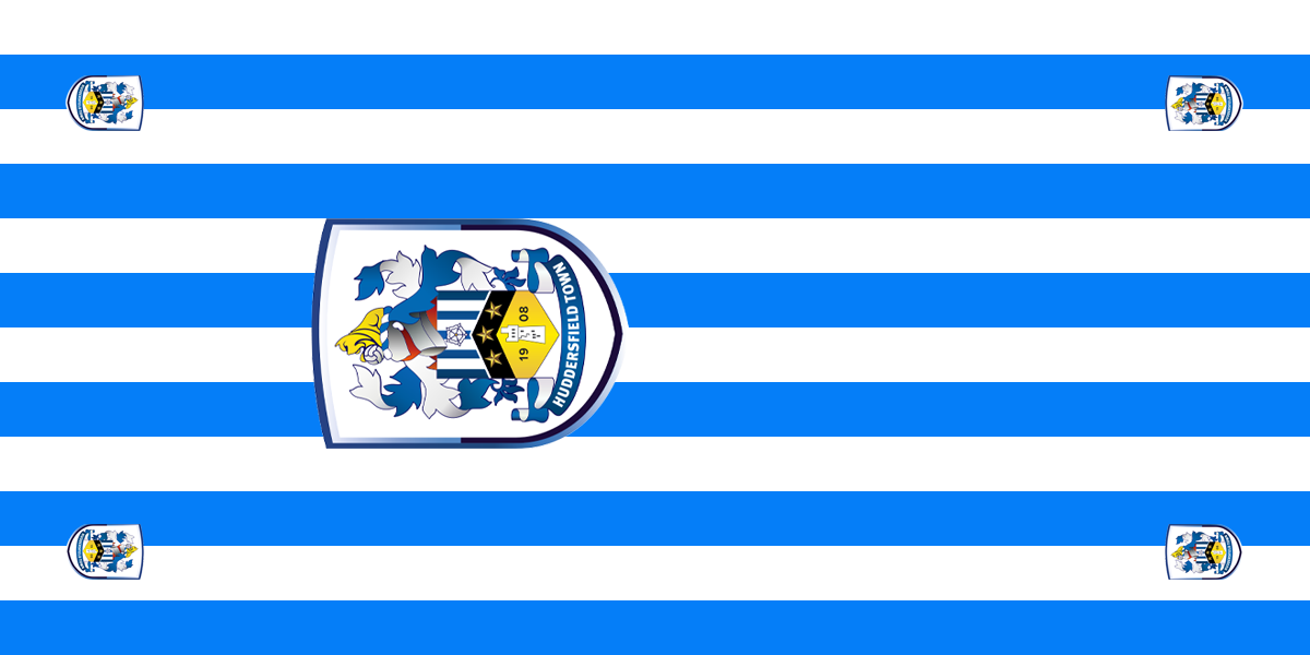 Huddersfield Town Football Premium Coffin Drape image 1