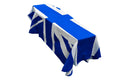 United Kingdom Blue and White Coffin Drape image 0