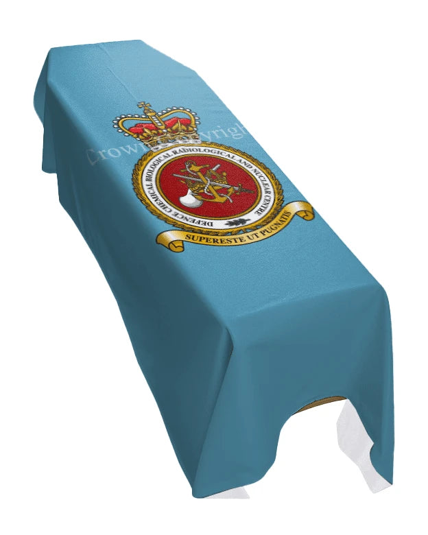 RAF Defence Chemical Biological Radiological and Nuclear Centre (Portrait) Premium Coffin Drape image 0