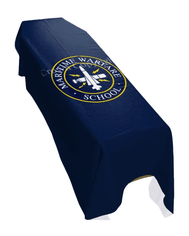 Maritime Warfare School (Portrait) Premium Coffin Drape image 0