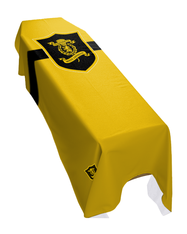 Livingston Football Premium Coffin Drape image 0