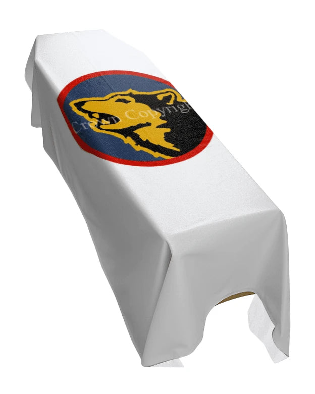 104 Logistic Support Brigade (Portrait) Premium Coffin Drape image 0
