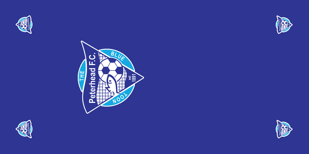 Peterhead Football Premium Coffin Drape image 1