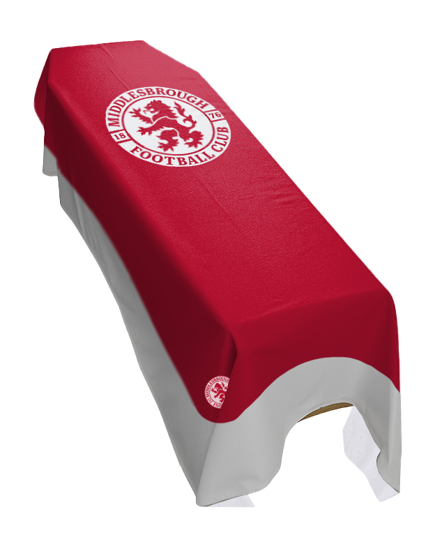 Middlesbrough Football Premium Coffin Drape image 0