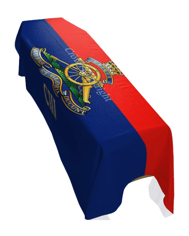 103 Royal Artillery Premium Coffin Drape image 0