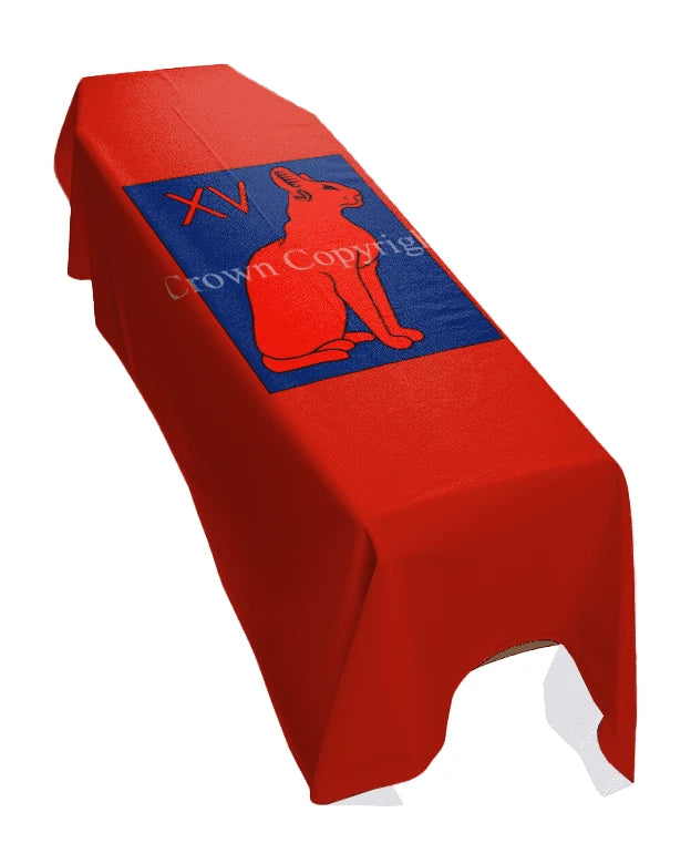 15th Signal Regiment (Portrait) Premium Coffin Drape image 0