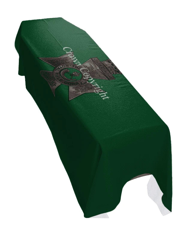The King's Royal Rifles Corps Premium Coffin Drape image 0