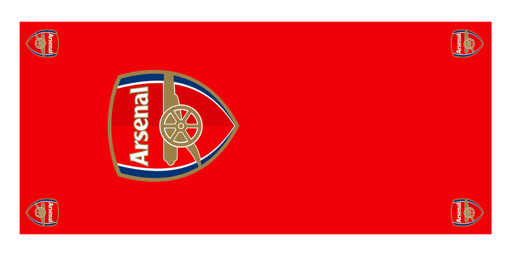 Arsenal Football Premium Coffin Drape image 1