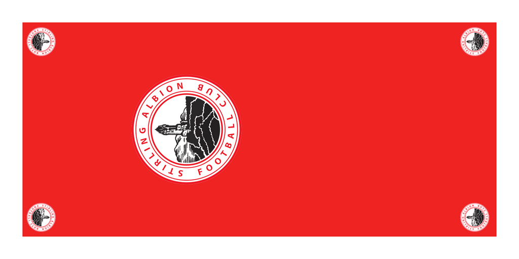 Stirling Albion Football Premium Coffin Drape image 1