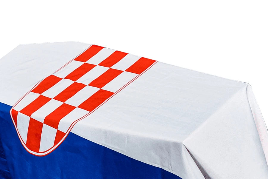 Croatia Coffin Drape image 2