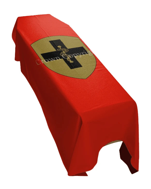 2 Medical Brigade (Portrait) Premium Coffin Drape image 0