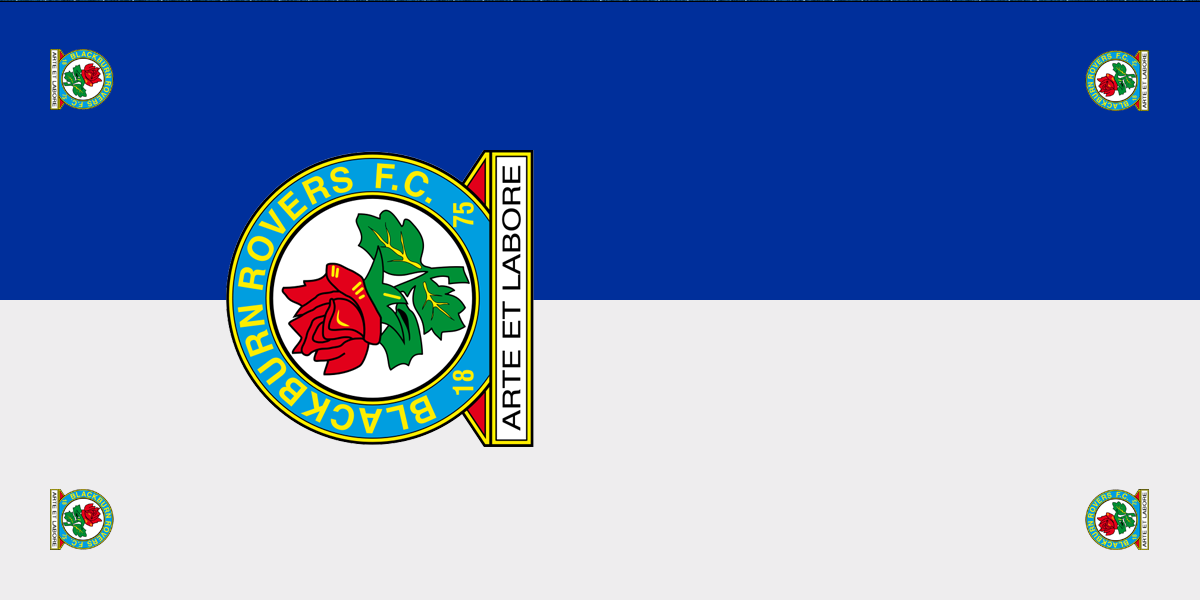 Blackburn Rovers Football Premium Coffin Drape image 1