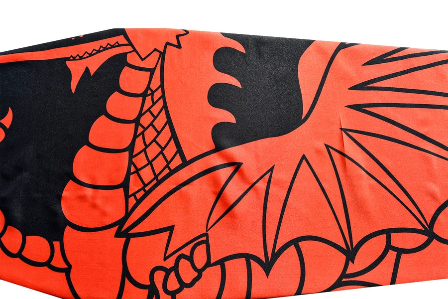 Wales Black Coffin Drape image 2