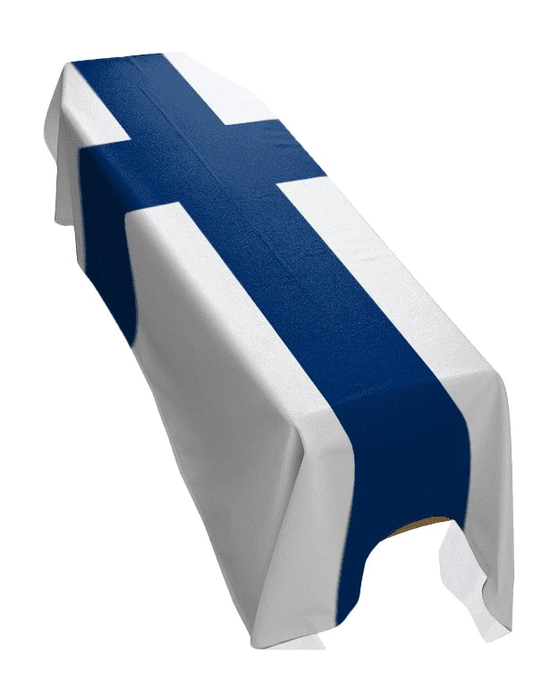 Finland Premium Coffin Drape image 0
