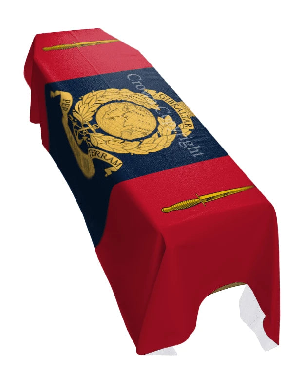 45 Commando Royal Marines Premium Coffin Drape image 0