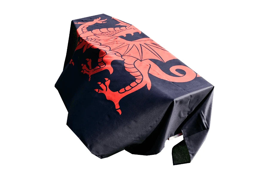 Wales Black Coffin Drape image 0