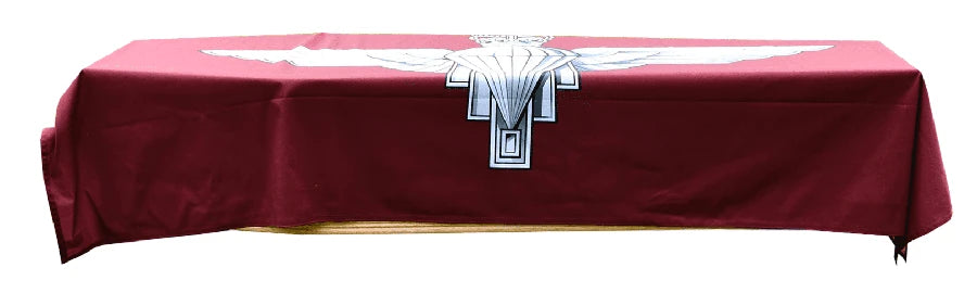 Parachute Regiment British Army Premium Coffin Drape Large Crest - Available Now for Dispatch image 1